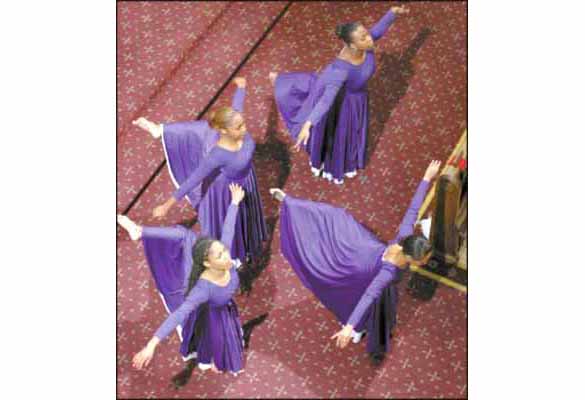 St Anthony of Padua liturgical dancers - 1